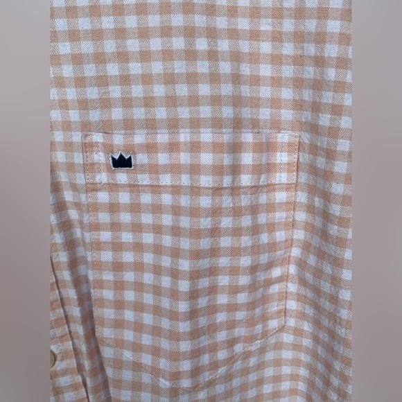 Crown & Ivy Button Up Mens S Classic Fit Long Sleeve Collared Shirt - Picture 4 of 6